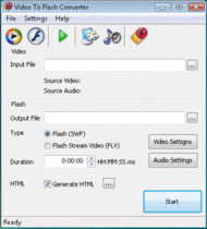 Video to Flash Converter screenshot